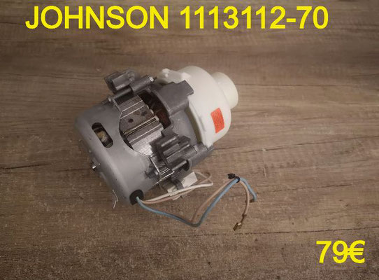 POMPE DE CYCLAGE LAVE-VAISSELLE : JOHNSON 1113112-70