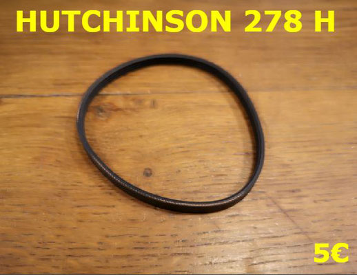 COURROIE SÈCHE-LINGE : HUTCHINSON 278H