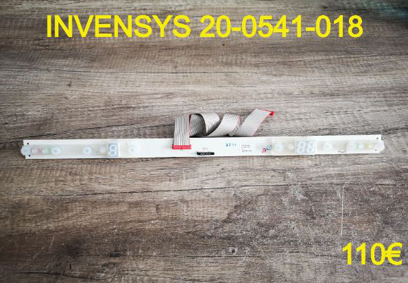 CARTE DE COMMANDE FRIGO : INVENSYS 20-0541-018