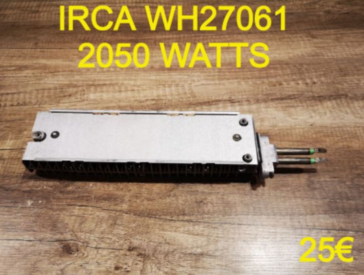 RÉSISTANCE SÈCHE-LINGE : IRCA WH27061 2050 WATTS