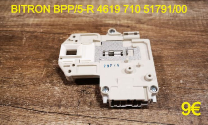 VERROU DE PORTE LAVE-LINGE : BITRON BPP/5-R 461971051791/00