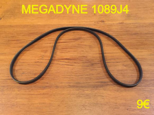 COURROIE LAVE-LINGE : MEGADYNE 1089J4