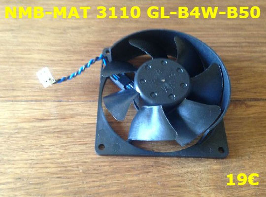 VENTILATEUR PLAQUE VITROCÉRAMIQUE : NMB-MAT 3110GL-B4W-B50