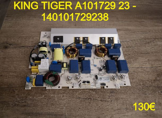 CARTE DE PUISSANCE PLAQUE VITROCÉRAMIQUE : KING TIGER A101729 23 - 140101729238