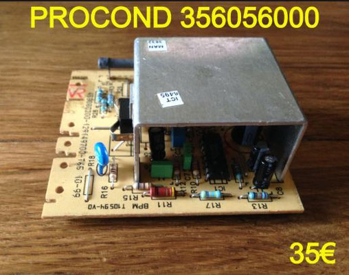 CARTE DE PUISSANCE LAVE-LINGE : PROCOND 356056000