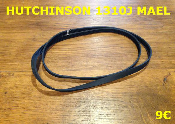 COURROIE LAVE-LINGE : HUTCHINSON 1310J MAEL