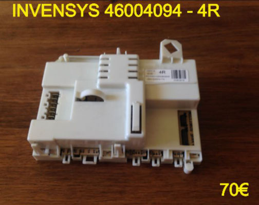 CARTE DE PUISSANCE LAVE-LINGE : INVENSYS 46004094 - 4R