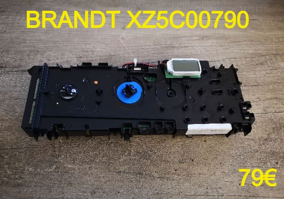 CARTE DE COMMANDE LAVE-LINGE : BRANDT XZ5C00790
