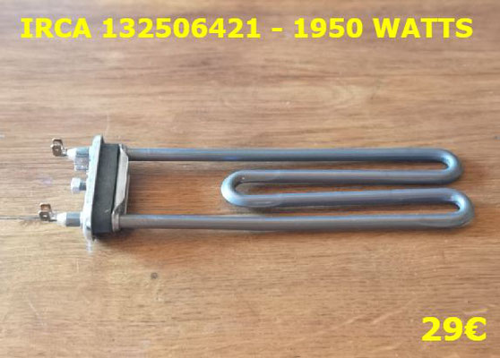 RÉSISTANCE LAVE-LINGE : IRCA 132506421 - 1950 WATTS