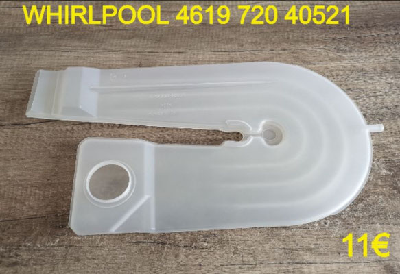 RÉPARTITEUR D'ARRIVÉE D'EAU LAVE-VAISSELLE : WHIRLPOOL 461972040521