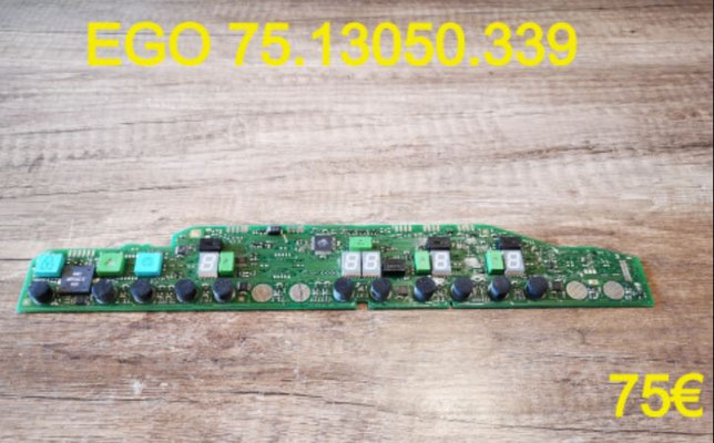 CARTE CLAVIER PLAQUE VITROCÉRAMIQUE : EGO 75.13050.339