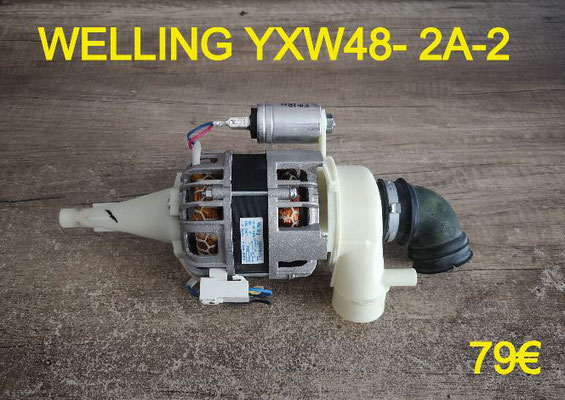 POMPE DE CYCLAGE LAVE-VAISSELLE : WELLING YXW48-2A-2