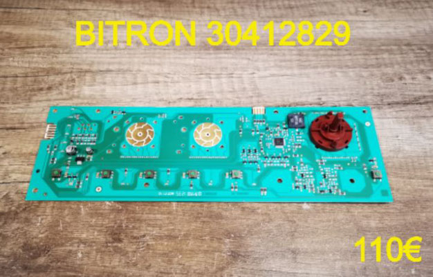 CARTE DE COMMANDE SÈCHE-LINGE : BITRON 30412829