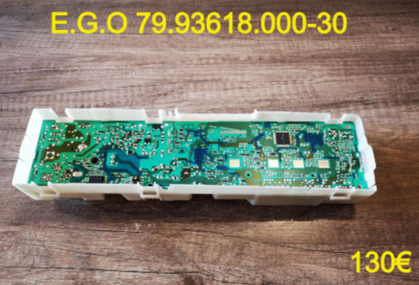 CARTE DE COMMANDE SÈCHE-LINGE : E.G.O 79.93618.000-30