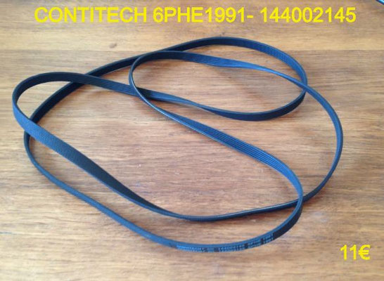 COURROIE SÈCHE-LINGE : CONTITECH 6PHE1991 - 144002145