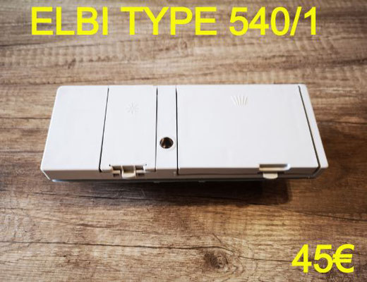 BOITE A PRODUITS LAVE-VAISSELLE : ELBI TYPE 540/1
