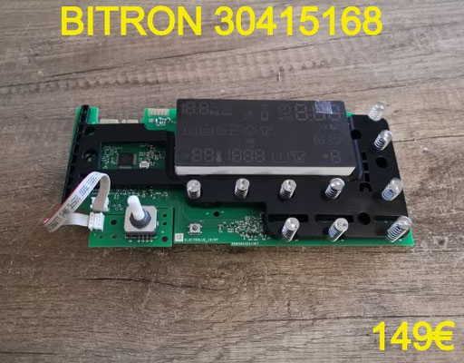 CARTE DE COMMANDE LAVE-LINGE : BITRON 30415168