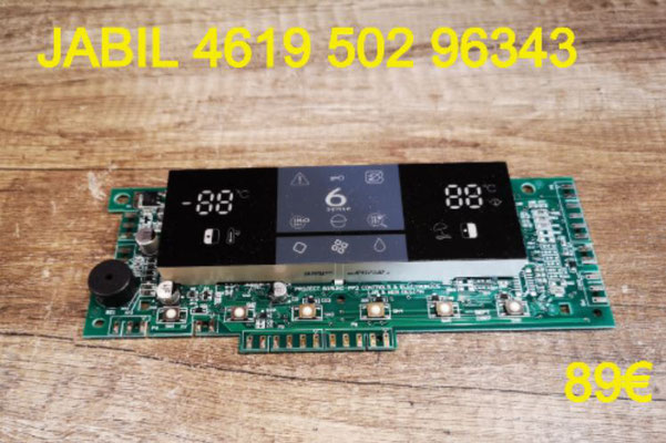 CARTE DE COMMANDE FRIGO US : JABIL 461950296343