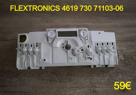 CARTE DE COMMANDE LAVE-LINGE : FLEXTRONICS 461973071103-06