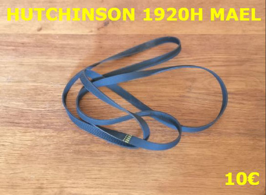 COURROIE SÈCHE-LINGE : HUTCHINSON 1920H MAEL