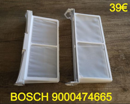 FILTRE A PELUCHES SÈCHE-LINGE : BOSCH 9000474665