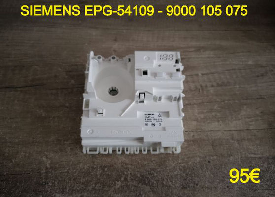 CARTE DE COMMANDE LAVE-VAISSELLE : SIEMENS EPG54109 - 9000105075