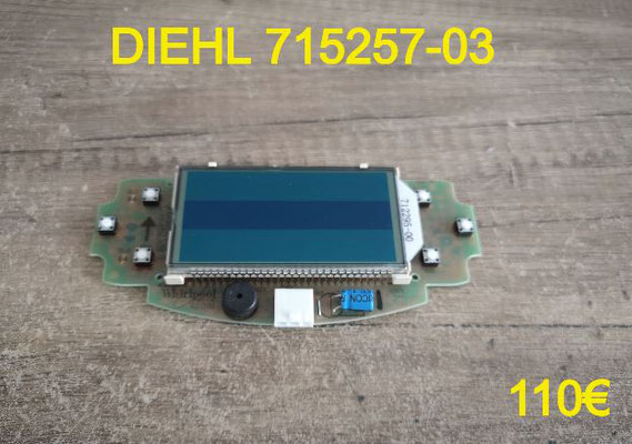 CARTE DE COMMANDE FRIGO : DIEHL 715257-03