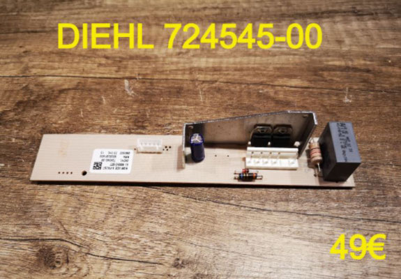 CARTE DE COMMANDE FRIGO : DIEHL 724545-00