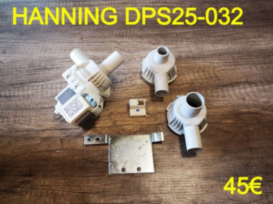 POMPE DE VIDANGE : HANNING DPS25-032