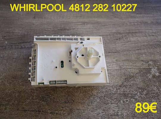 PROGRAMMATEUR LAVE-LINGE : WHIRLPOOL 481228210227