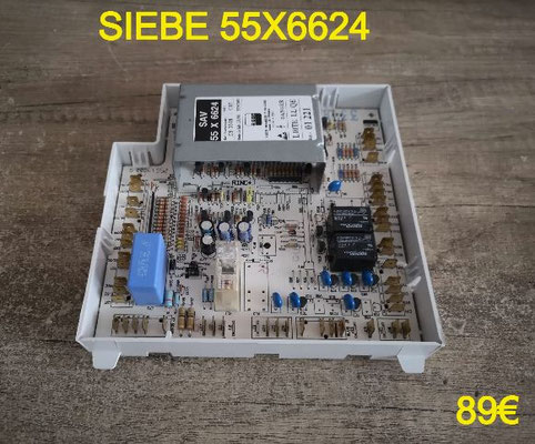 CARTE DE PUISSANCE LAVE-LINGE : SIEBE 55X6624