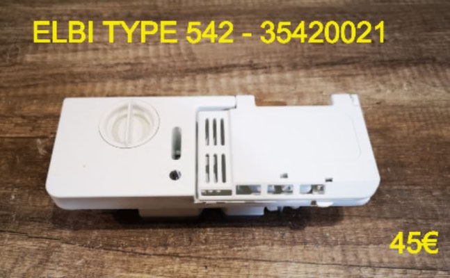 BOITE A PRODUITS LAVE-VAISSELLE : ELBI TYPE 542 - 35420021