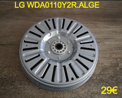 ROTOR MOTEUR LAVE-LINGE : LG WDA0110Y2R.ALGE