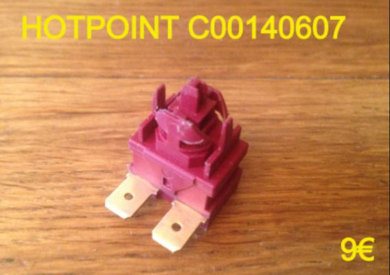 INTERRUPTEUR : HOTPOINT C00140607