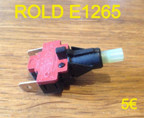 INTERRUPTEUR : ROLD E1265