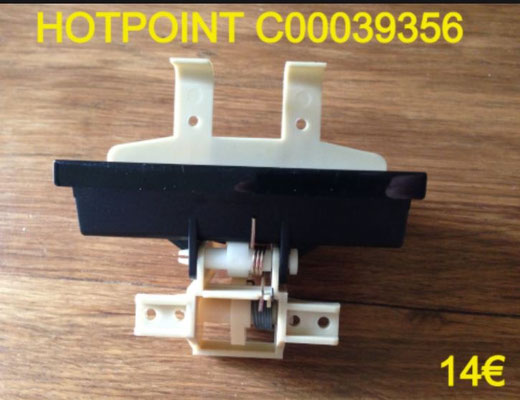 VERROU DE PORTE LAVE-VAISSELLE : HOTPOINT C00039356