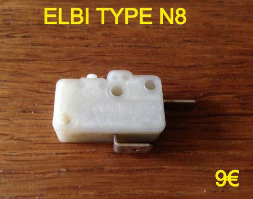 MICRO-SWITCH : ELBI TYPE N8