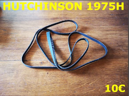 COURROIE SÈCHE-LINGE : HUTCHINSON 1975H
