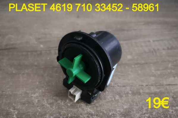 POMPE DE VIDANGE : PLASET 461971033452 - 58961