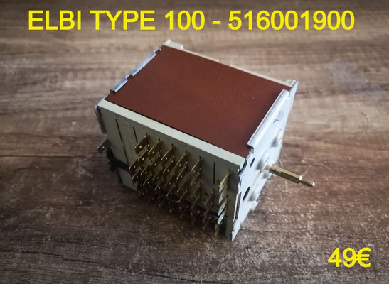 PROGRAMMATEUR LAVE-LINGE : ELBI TYPE 100 - 516001900