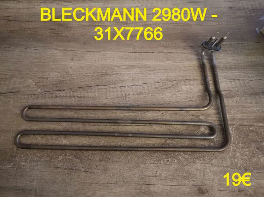 RÉSISTANCE LAVE-VAISSELLE : BLECKMANN 2980W - 31X7766