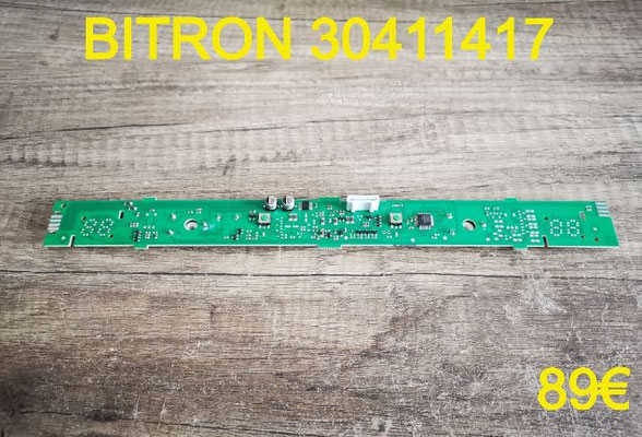 CARTE DE COMMANDE FRIGO : BITRON 30411417