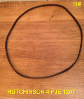 COURROIE LAVE-LINGE : HUTCHINSON 4PJE1207