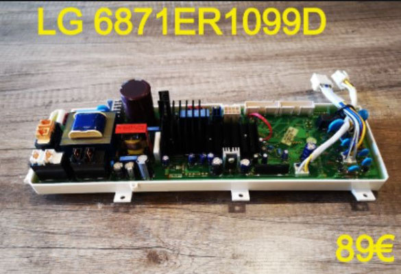 CARTE DE PUISSANCE LAVE-LINGE : LG 6871ER1099D