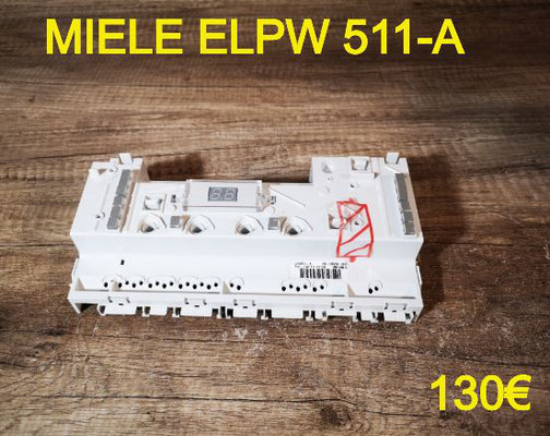 CARTE DE COMMANDE LAVE-VAISSELLE : MIELE ELPW511-A