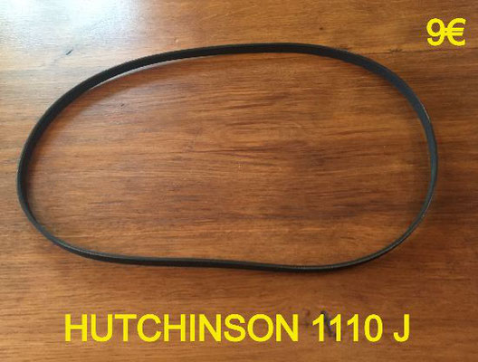 COURROIE LAVE-LINGE : HUTCHINSON 1110 J