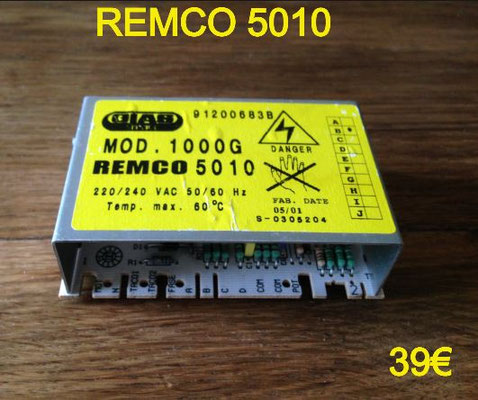 CARTE DE PUISSANCE LAVE-LINGE : REMCO 5010