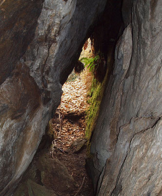 TI 371 La Töira II, ingresso dall'interno