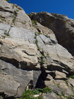 Prima Grotta del Pizzo della Rossa: ingresso