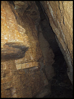 Grotta del Canalone: pozzo ascendente